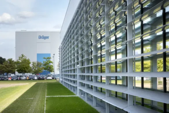 Produktionsstandort in Lübeck Dräger